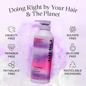Eva NYC Mane Magic 10-in-1 Shampoo for Nourished Hair