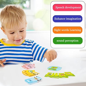 Startcan Talking Flash Cards 510 Sides Educational Toddler Toy