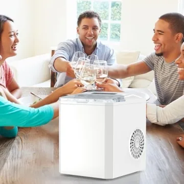 SMUG Portable Ice Makers - Quick 6 Min Ice Maker