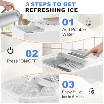 SMUG Portable Ice Makers - Quick 6 Min Ice Maker