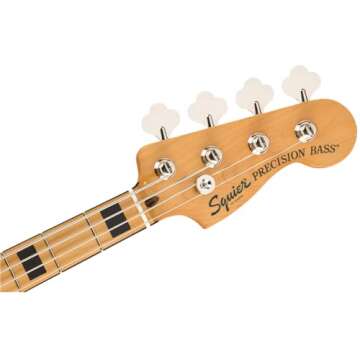 Squier Classic Vibe 70s Precision Bass, Black, Maple Fingerboard