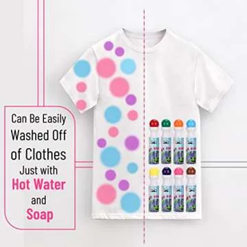 Mr. Pen- Washable Dot Markers, 8 Colors, Dot Markers for Toddlers and Kids, Paint Dotters for Kids, Dabbers for kids, Bingo Markers, Bingo Daubers, Non Toxic Paint Daubers, Bingo Dotters