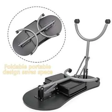 LEIBOU Professional 36''L Portable & Foldable Manicure Table Nail Technician Desk Workstation Manicure Table with Rolling Wheels,Drawer,Sponge,Free Carrying bag (Black)