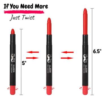 Mr. Pen- Washable Gel Crayons, 20 Pack, Twistable Crayons, Non-Toxic, Crayons for Kids, Twist Crayons, Kids Crayons, Crayons for Adult Coloring Books, Adult Crayons, Coloring Crayons, Color Crayons