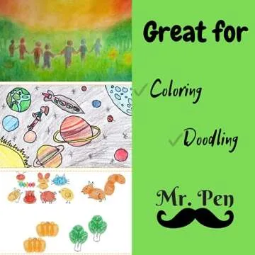 Mr. Pen- Washable Gel Crayons, 20 Pack, Twistable Crayons, Non-Toxic, Crayons for Kids, Twist Crayons, Kids Crayons, Crayons for Adult Coloring Books, Adult Crayons, Coloring Crayons, Color Crayons