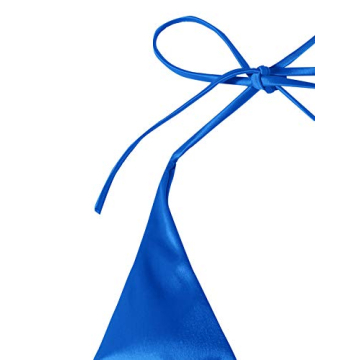 Metallic Halter Top Two Piece Swimsuit by SOLY HUX