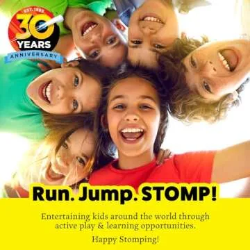 Stomp Rocket Original Dueling Rocket Launcher for Kids, 8 Rockets - Fun Backyard & Outdoor Kids Toys Gifts for Boys & Girls -Toy Foam Blaster Set Soars 200ft - Multi-Player Launcher Stand