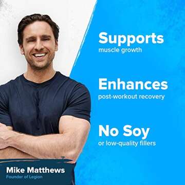 LEGION Plant+ Vegan Protein Powder - Delicious & Nutritious