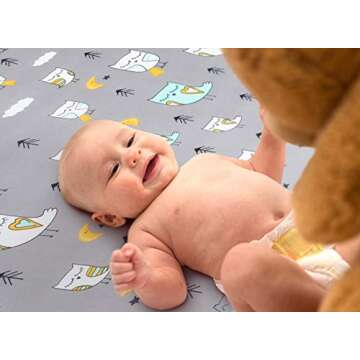 BROLEX Pack N Play Sheets for Comfortable Baby Sleep