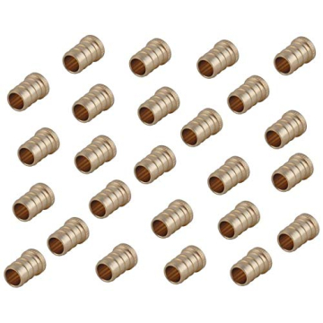 LD Valve-F1807 Brass PEX Fitting- 1/2" PEX Plug for PEX Tubing (25-Pack)