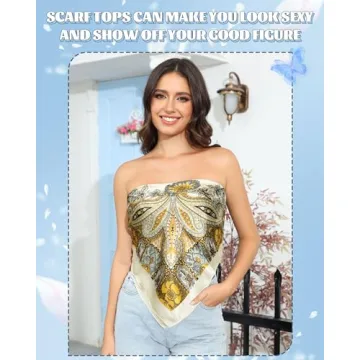 AWAYTR 35” Large Satin Head Scarves Set for Women