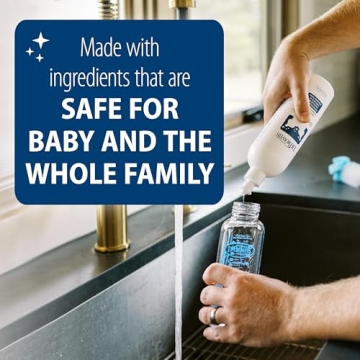 Dr. Brown's Plant-Derived Bottle & Dish Soap, Fragrance-Free