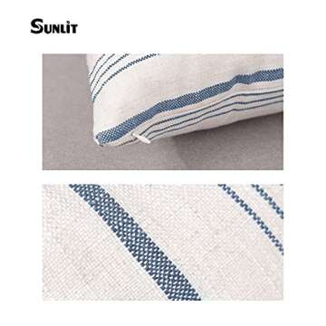 Sunlit Decorative Farmhouse Throw Pillow Case Set of 2