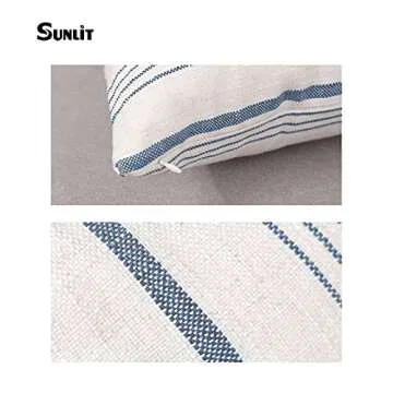 Sunlit Decorative Farmhouse Throw Pillow Case Set of 2