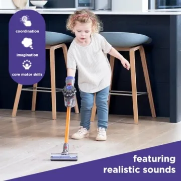 Casdon Dyson Vacuum for Kids - Realistic Role Play Toy