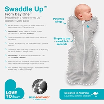Love To Dream Swaddle UP Soft Newborn Sleep Sack