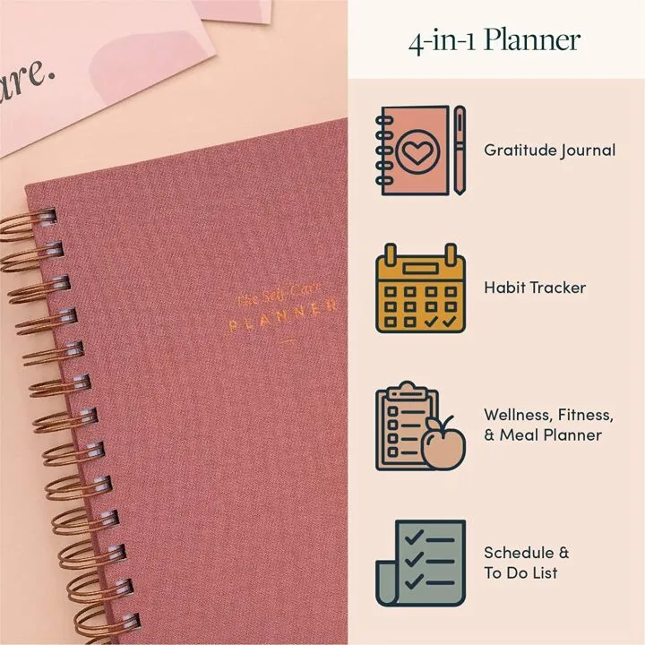 Self-Care Planner: Weekly Wellness & Goal Achievement