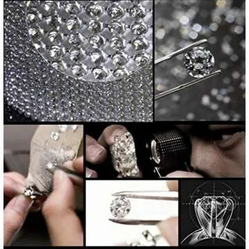 Bling Cup Holder 2Pcs Universal 2.75 inch Insert Coaster Car Interior Accessories Silicone Anti Slip Crystal Rhinestone, Black with Black Diamond