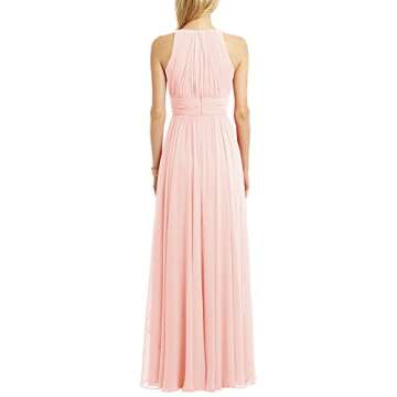 Ssyiz Custom Bridesmaid Dresses Long, 12, 3731-blush