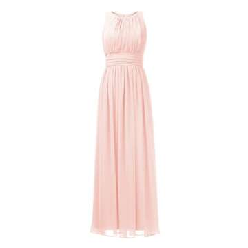 Ssyiz Custom Bridesmaid Dresses Long, 12, 3731-blush