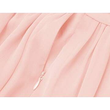 Ssyiz Custom Bridesmaid Dresses Long, 12, 3731-blush