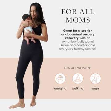Ingrid and Isabel Basics Postpartum Compression Leggings
