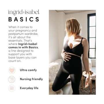 Ingrid and Isabel Basics Postpartum Compression Leggings