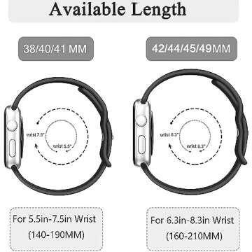 Cute Cartoon Watch Band for Apple Watch 38mm to 49mm