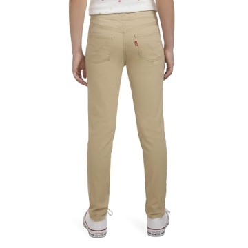 Levi's Baby Girls' Skinny Fit Pull On Jeggings Safari 4T