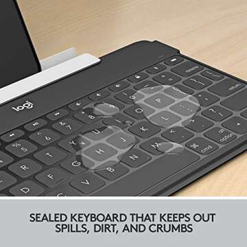 Logitech Keys-To-Go Slim Bluetooth Keyboard for iPad