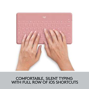 Logitech Keys-To-Go Slim Bluetooth Keyboard for iPad