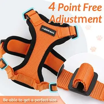Rabbitgoo Cat Harness and Leash for Safe Outdoor Walking