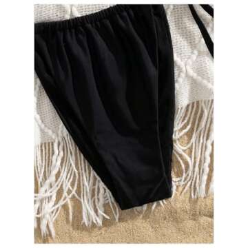 Chic Metal Ring Bikini Set for Stylish Women by MakeMeChic