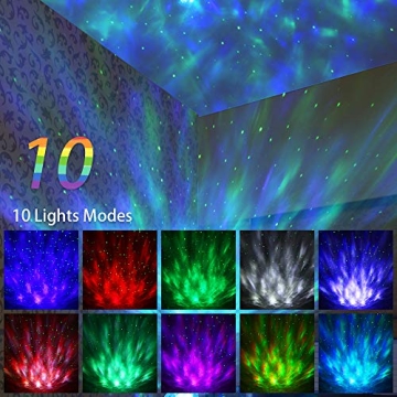 Galaxy Projector Light with Bluetooth Speaker for Relaxation