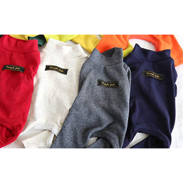 Hdwk&Hped Soft Cotton Dog Pajamas for Small Pets