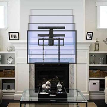 MantelMount MM340 Above Fireplace TV Mount - Safe Auto-Adjusting for TVs 44 to 80 inches