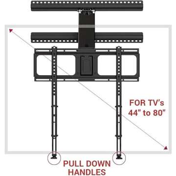 MantelMount MM340 Adjustable TV Mount for All Fireplaces