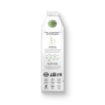 Elmhurst 1925 Barista Edition Pistachio Milk, Plant-Based, Vegan, 32 Ounce (Pack of 6)