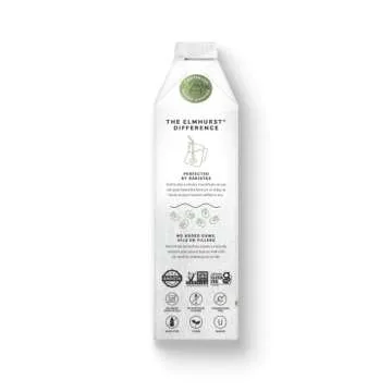 Elmhurst 1925 Barista Edition Pistachio Milk, Plant-Based, Vegan, 32 Ounce (Pack of 6)