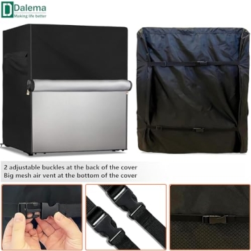 Dalema Waterproof Outdoor Fridge Cover - Heavy Duty