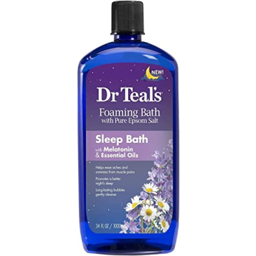 Dr. Teal's Foaming Bath Gift Set for Relaxation & Sleep