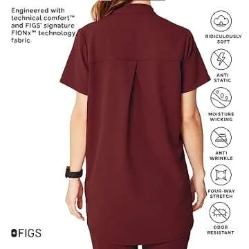 FIGS Kitale Maternity Scrub Top - Unmatched Comfort and Style