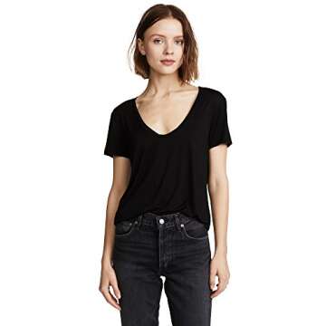 Splendid Women's Scoop Neck Short Sleeve T-Shirt