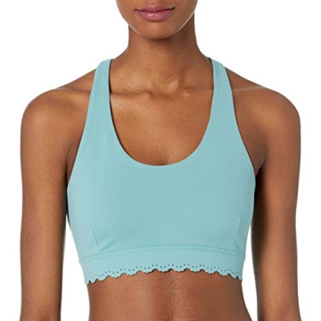 Core 10 Women’s Eyelet Yoga Bralette For Comfort
