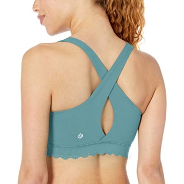 Core 10 Women’s Eyelet Yoga Bralette For Comfort