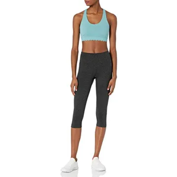 Core 10 Women’s Eyelet Yoga Bralette For Comfort