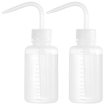 Oubest 2pcs Small Squeeze Bottles 150ml 5oz Wash Bottle Ldpe Plastic Squirt Water Bottle for Medical...