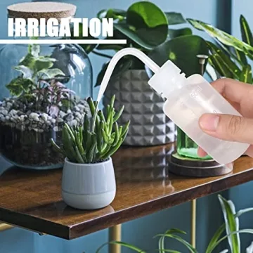 Oubest 2pcs Squeeze Bottles for Precise Watering 150ml
