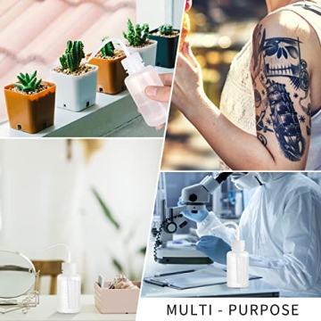 Oubest 2pcs Squeeze Bottles for Precise Watering 150ml