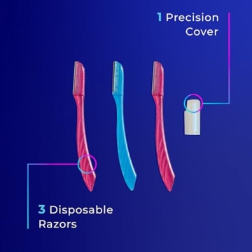 Schick Hydro Silk Touch-Up 3ct Dermaplaning Tool